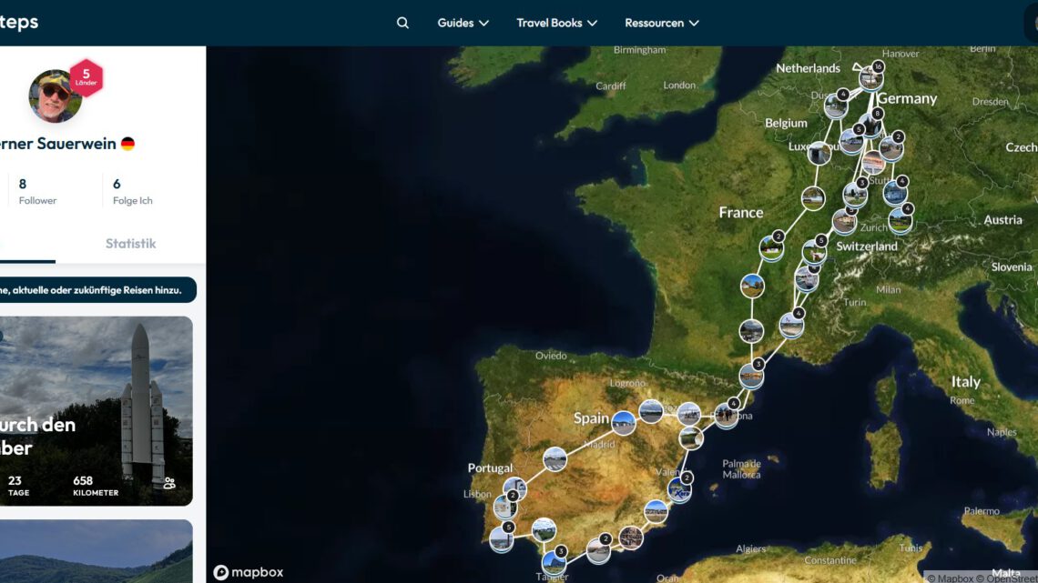 Unsere Reisen jetzt auf Polarsteps